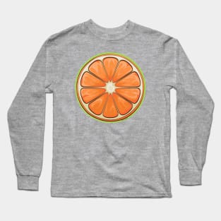 Orange Slice Long Sleeve T-Shirt